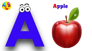 A for apple b for buss  abcd kids song abcd rhymes video abcd learning  abclearningsongs [upl. by Ongun271]