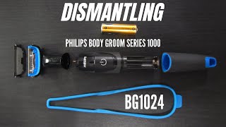 Dismantled  Philips Body Groom Series 1000 BG1024  Victors Take [upl. by Aronas]