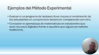 Investigación Experimental Maestría [upl. by Evanthe]