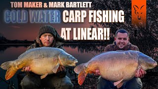 Tom Maker amp Mark Bartlett CARP FISHING tips at Linear [upl. by Salvay699]