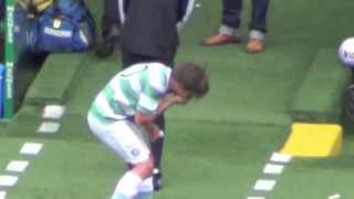 One Directions Louis Tomlinson Sick at 19 Charity Match [upl. by Toms]