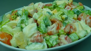 The best Salad Ive ever made Easy Quick and delicious [upl. by Alia248]