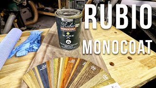 Applying Rubio Monocoat [upl. by Yelyah]