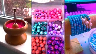 🎀Clay Bead Bracelet TikTok Compilation 🎀Bracelet Edits Shorts amp ReelsSmall Business😍 152 [upl. by Alatea]