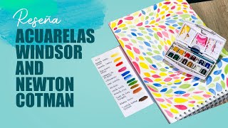 Reseña Acuarelas Winsor and Newton Cotman  Review [upl. by Graaf]