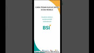 Cara Pesan Sukuk Ritel SR019 di BSI Mobile [upl. by Aizti]