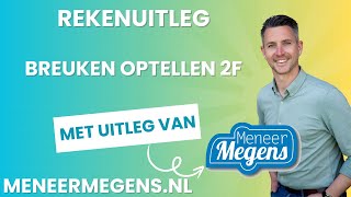 Rekenen Breuken optellen 2F [upl. by Aneehsit]