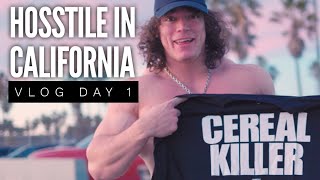 CALIFORNIA VLOG DAY 1  Fouad Abiad Sam Sulek amp Ben Chow  Hosstile Supplements [upl. by Maddeu]