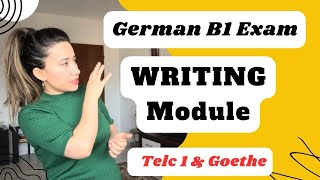 German B1 Writing Exam Preparation  Schreiben Prüfung Telc and Goethe Tips [upl. by Axela430]