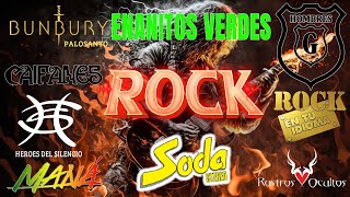 Rock en español de los 80 y 90 Enrique Bunbury Caifanes Enanitos Verdes Mana SODa Estereo [upl. by Atirrehs]