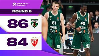 Last Second Magic Dunston Delivers  Zalgiris  Crvena Zvezda  BASKETBALL HIGHLIGHTS R6 202425 [upl. by Fernandez]