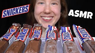 ASMR SNICKERS CHOCOLATE PARTY MUKBANG No Talking EATING SOUNDS [upl. by Atlee]