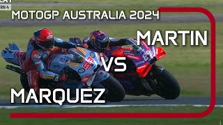 Marc Marquez Juara dengan Gaya di Race MotoGP Australia 2024 motogp marquez australiangp [upl. by Eriam]