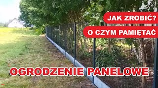 ⭐ Ogrodzenie panelowe 3D  Jak zrobić ⭐ [upl. by Ariat]