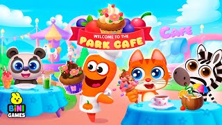 Funny Food World  Park Cafe  Educational Games For Kids [upl. by Ocram]