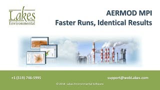 Lakes Environmental Software Webinar  Parallel AERMOD [upl. by Kaslik]