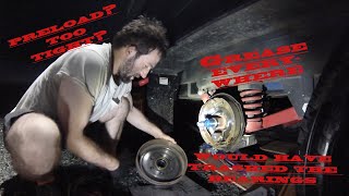 Black series wheel bearing maintenance everyone should check these after purchase [upl. by Leuqar]