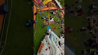 Sky Diver Funfair Ride Onride POV shorts [upl. by Euqinorev]