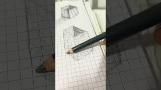 Easy 3d drawing on graph paper relax and learn with me [upl. by Anurag]