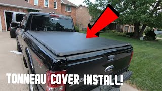 Ford Ranger Tonneau Cover Install [upl. by Heyward]