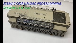 Upload PLC Omron Sysmac C60p [upl. by Rafferty]