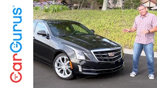 2015 Cadillac ATS  CarGurus Test Drive Review [upl. by Kenzi]