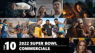 TOP 10 SUPER BOWL 2022 COMMERCIALS [upl. by Azzil]