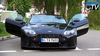 Aston Martin V12 Vantage 517hp  DRIVE amp SOUND 1080p FULL HD [upl. by Atrebla]