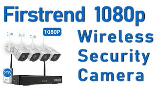 Firstrend 1080P Wireless Security Camera System Review [upl. by Yllime]