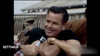 Glenn Ford Interview 1965  Ranch amp Horseback Riding [upl. by Leiand]