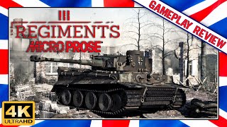 MicroProse Regiments Full Game Release  GAMEPLAY REVIEW Sim UK [upl. by Shell]