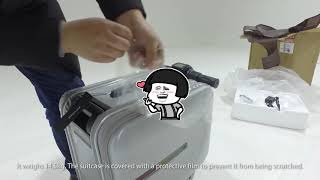 About Airwheel SE3 tech riding scooter suitcases Unboxing and testing [upl. by Farny]