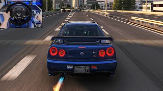 973HP Nissan Skyline GTR R34 Full Send  Assetto Corsa  Thrustmaster T300 RS [upl. by Thisbee]