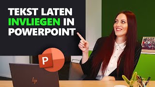 Tekst in laten vliegen in PowerPoint  PowerPoint Basics  PPT Solutions [upl. by Lybis705]