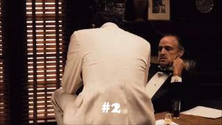 The Godfather Top 5 Scenes [upl. by Eellah]