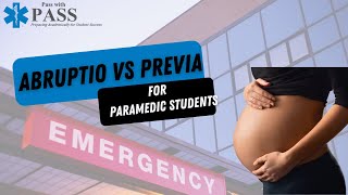 Placenta Previa vs Abruptio Placenta  for EMTs and Paramedics [upl. by Trinidad]