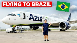 Brazil Flying Adventure  Azul Airlines A350  Rio de Janerio [upl. by Jewell827]