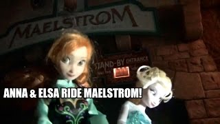 Anna amp Elsa Ride Maelstrom at Walt Disney World Epcot To Build A Frozen Attraction [upl. by Nyasuh]