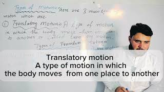 Motiontypes of motion \translatory motion and its types\9th physics\chapter 2 kinematic in Pashto [upl. by Herminia]