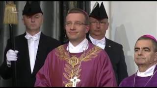 Amtseinführung von Bischof Michael Gerber aus dem Fuldaer Dom [upl. by Eradis]