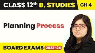 Planning Process  Planning  Class 12 Business Studies Chapter 4 [upl. by Dnesnwot]