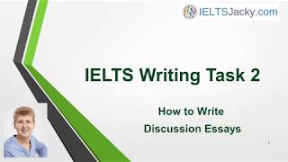 IELTS Writing Task 2 – How To Write Discussion Essays [upl. by Ahsiela]