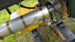 Quiet homemade generator muffler [upl. by Ydderf16]