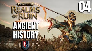 ANCIENT HISTORY  Warhammer Age of Sigmar Realms of Ruin Early Access  CHAPTER 4 [upl. by Thurber946]