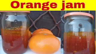 Orange Marmalade jam  Easy and Quick  Orange jam Recipe Orange jam banane ka Tarika  Orange jam [upl. by Septima351]