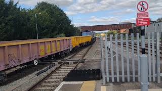 here is colas rail 66791 for landore junction from Westbury down tc [upl. by Schwitzer]