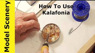 How To Use Kalifonia Resin Flux Soldering Basics [upl. by Vincelette]