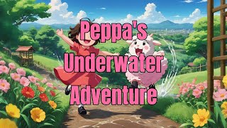 Peppa Pigs Imaginary Underwater Adventure Turning Backyards into Magical Oceans 🌊🌈 [upl. by Marjy398]