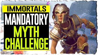 Kings Peak Mandatory Myth Challenge Solution  Immortals Fenyx Rising [upl. by Madge]