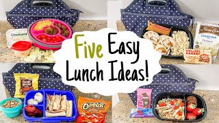 5 of the BEST COLD LUNCH BOX IDEAS  TASTY amp EASY Recipes for WORK or BACK TO SCHOOL  Julia Pacheco [upl. by Kimbra]